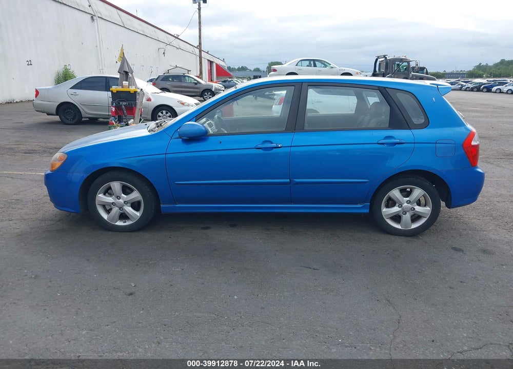 2007 KIA SPECTRA5 SX VIN: KNAFE161475008954