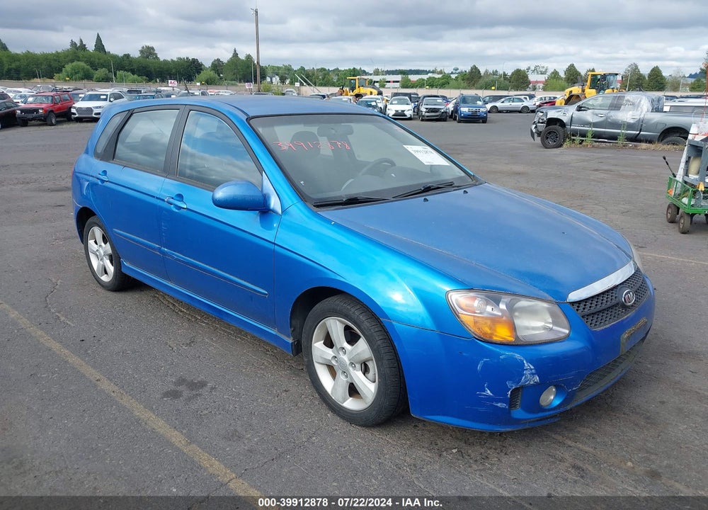 2007 KIA SPECTRA5 SX VIN: KNAFE161475008954
