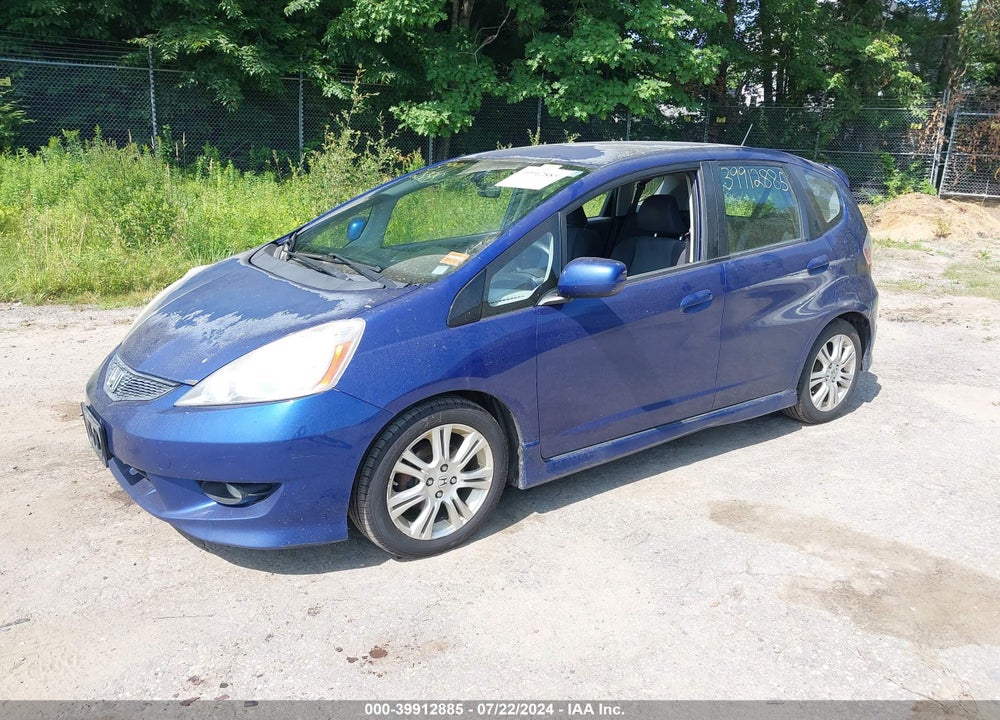 2009 HONDA FIT SPORT VIN: JHMGE88669S066754