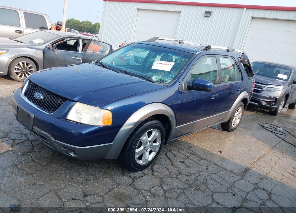 2006 FORD FREESTYLE SEL VIN: 1FMZK02196GA51189
