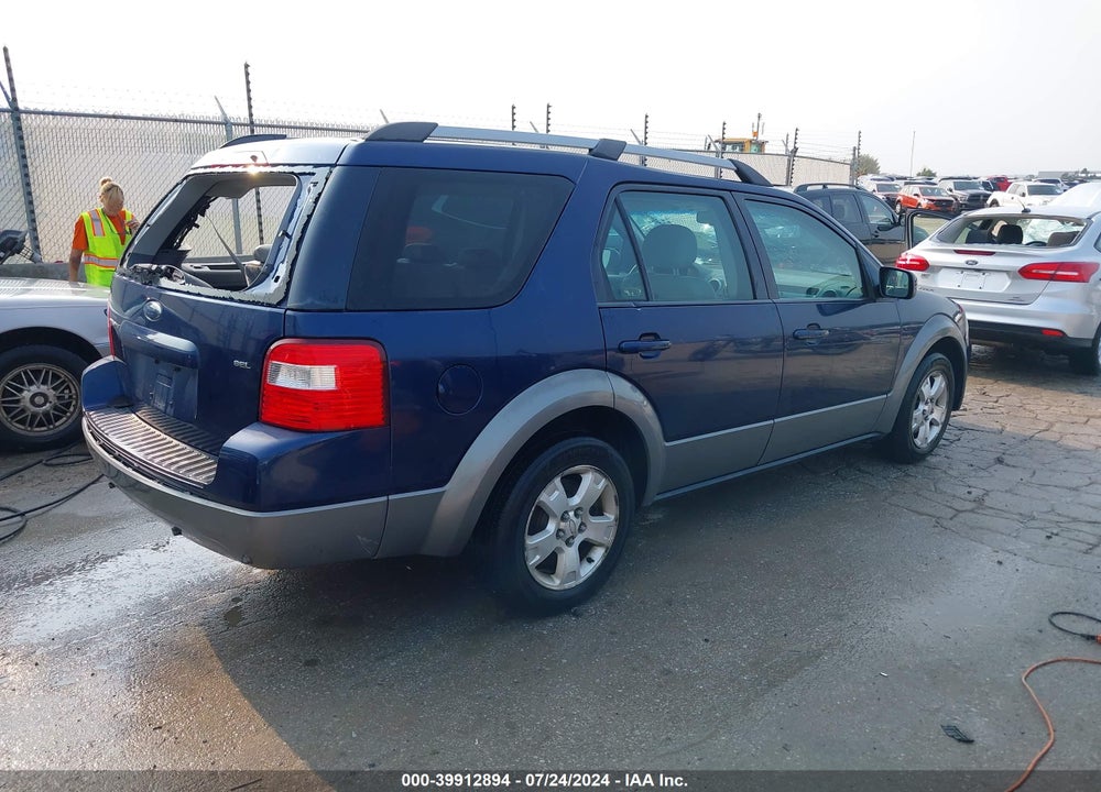 2006 FORD FREESTYLE SEL VIN: 1FMZK02196GA51189