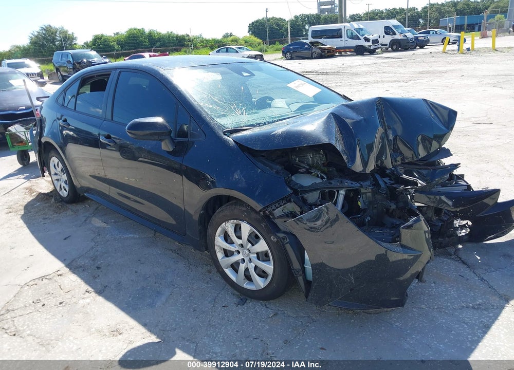 2022 TOYOTA COROLLA LE VIN: JTDEPMAE9NJ206972