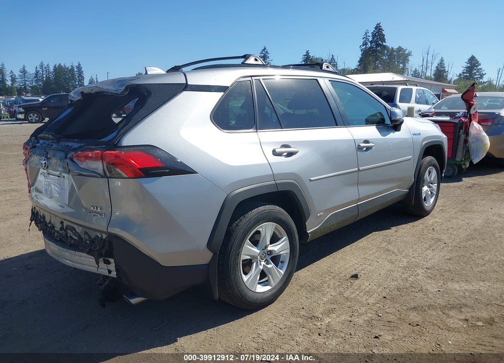 2021 TOYOTA RAV4 HYBRID XLE VIN: 4T3R6RFV9MU029673