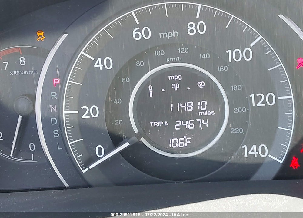 2016 HONDA CR-V EX-L VIN: 2HKRM4H72GH722961