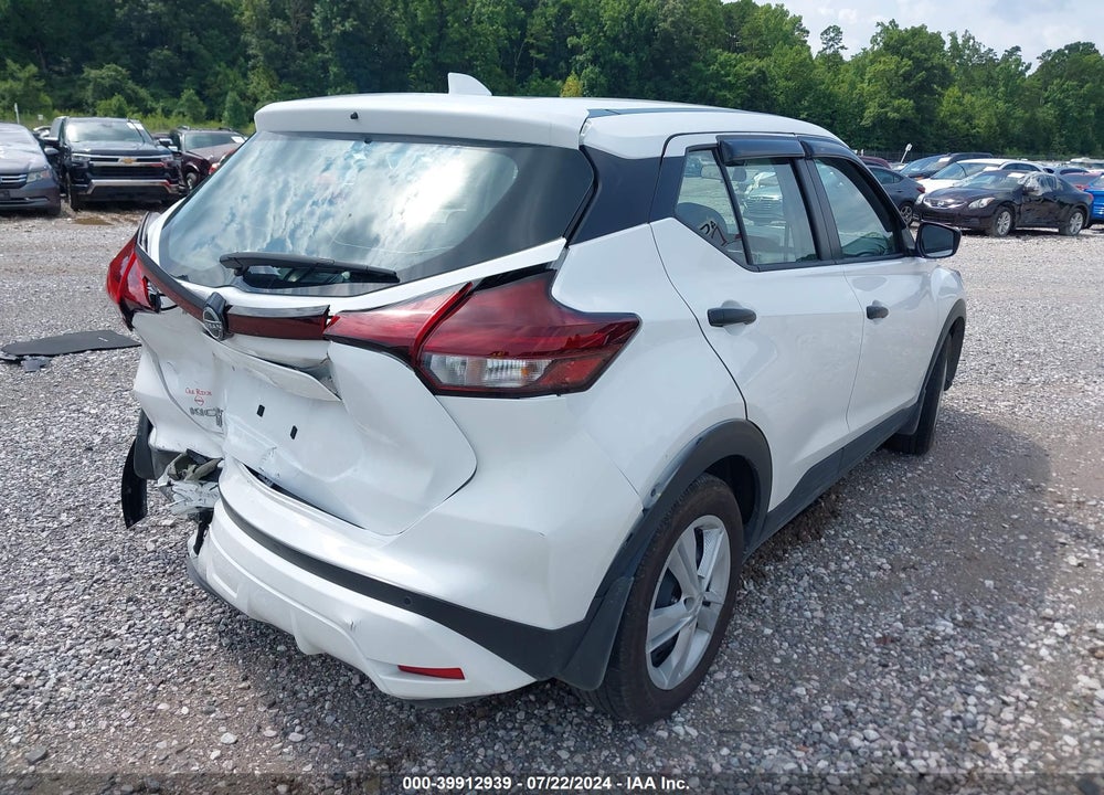 2022 NISSAN KICKS S XTRONIC CVT VIN: 3N1CP5BV1NL513897