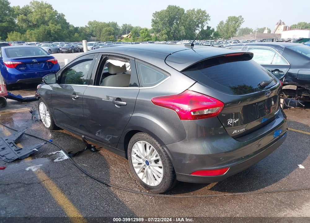2017 FORD FOCUS TITANIUM VIN: 1FADP3N28HL291436