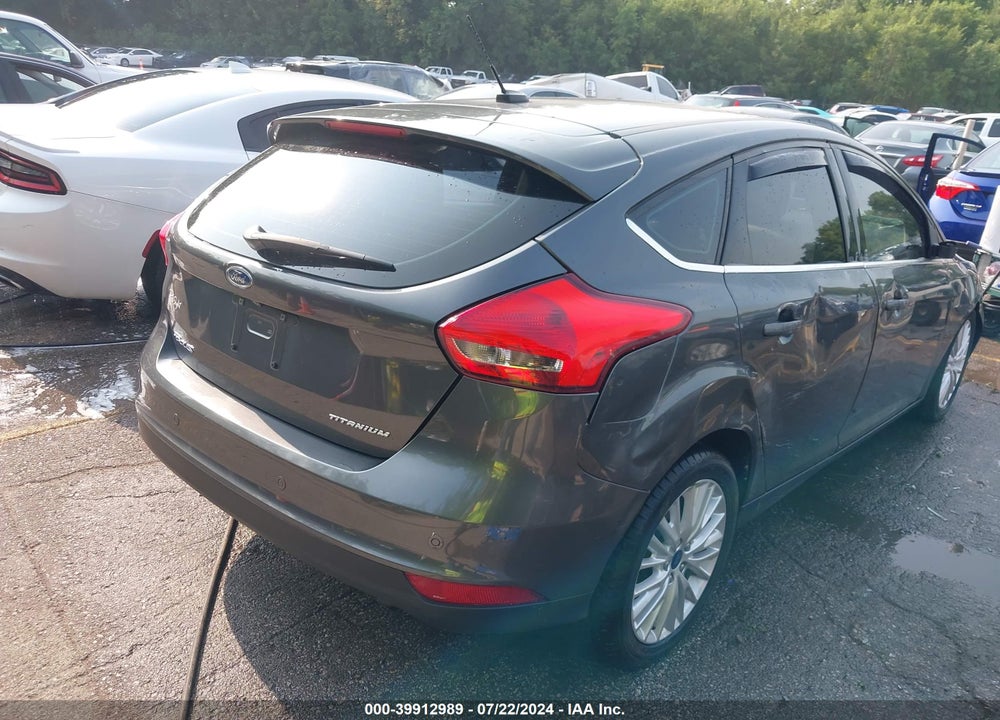 2017 FORD FOCUS TITANIUM VIN: 1FADP3N28HL291436