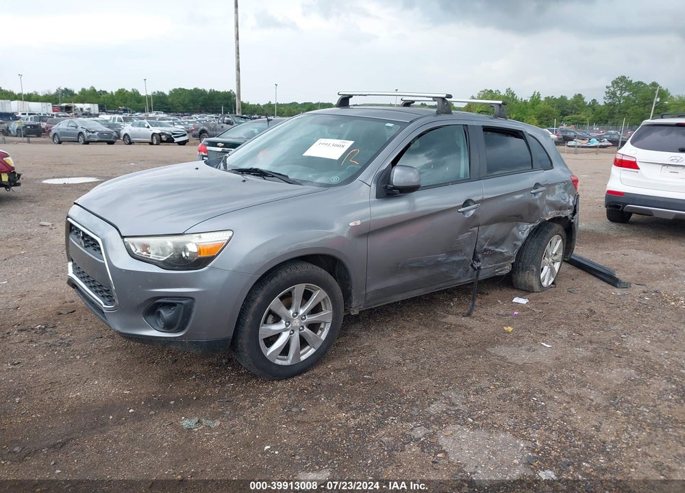 2014 MITSUBISHI OUTLANDER SPORT ES VIN: 4A4AP3AU3EE009507