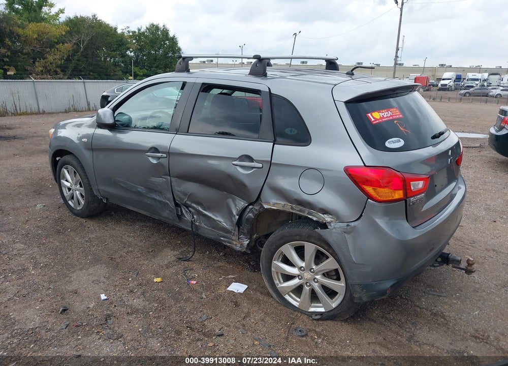 2014 MITSUBISHI OUTLANDER SPORT ES VIN: 4A4AP3AU3EE009507