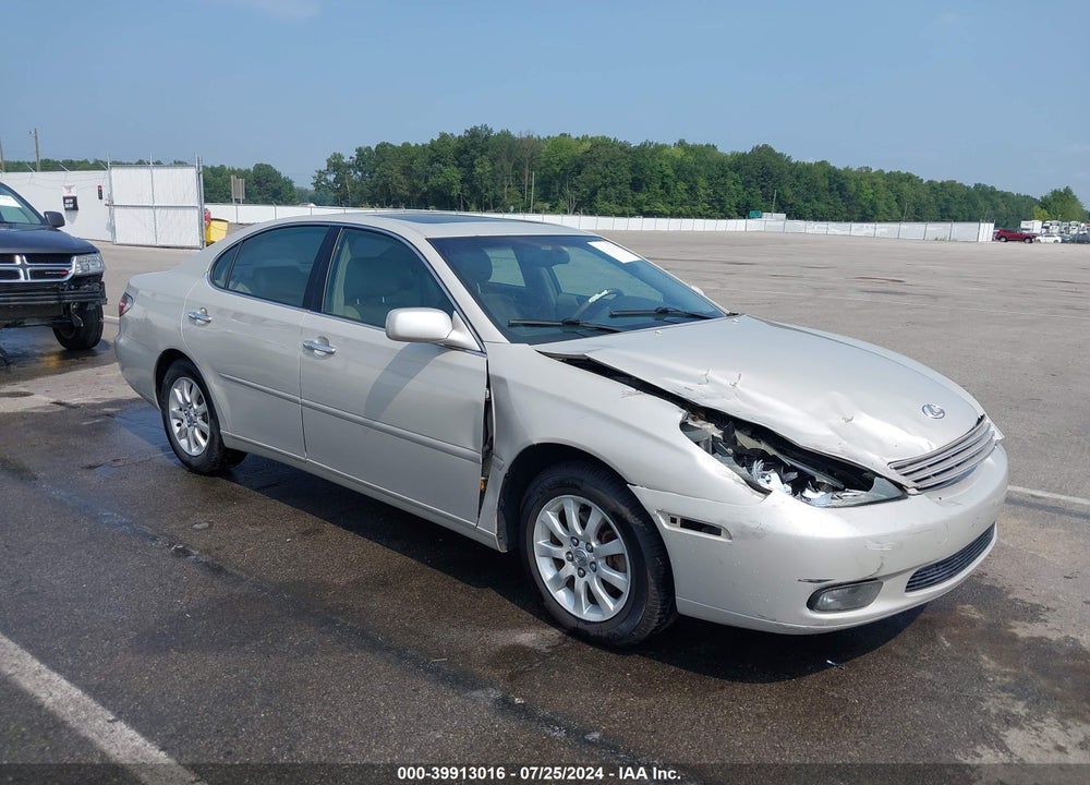 2003 LEXUS ES 300 VIN: JTHBF30GX30124432