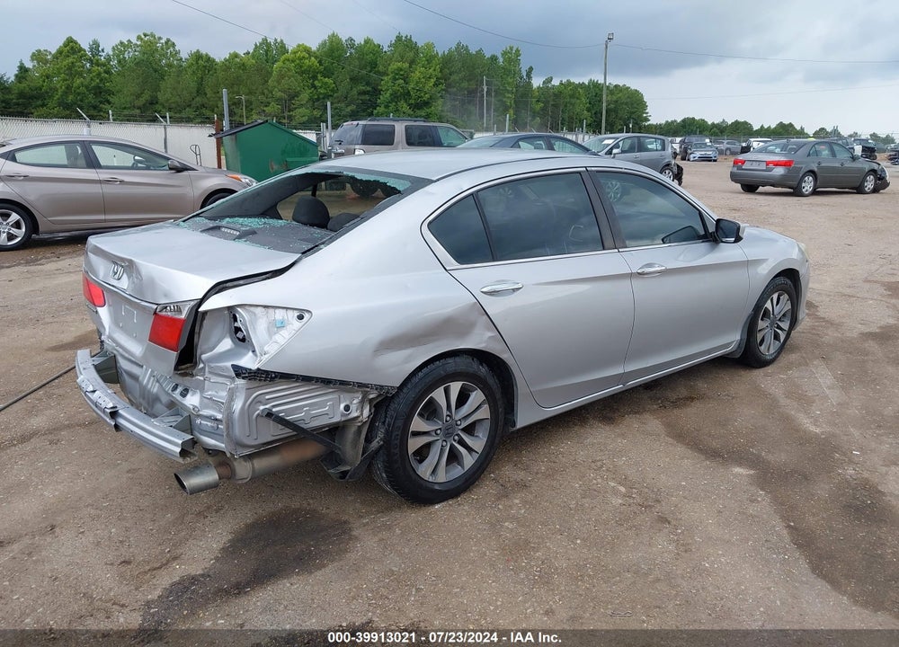 2013 HONDA ACCORD LX VIN: 1HGCR2F33DA250866