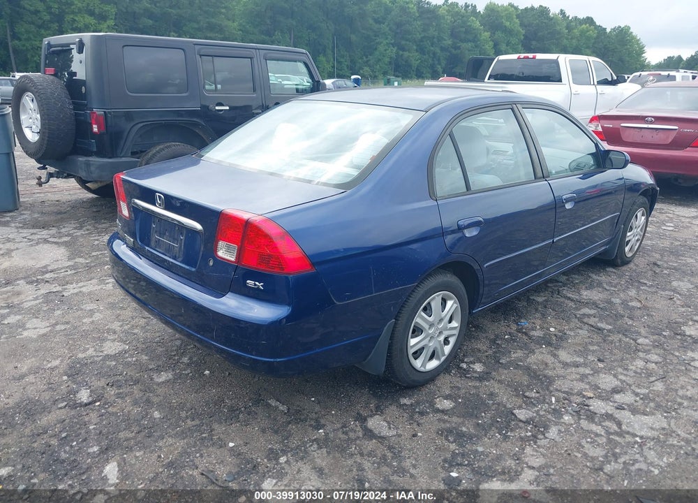 2003 HONDA CIVIC VIN: 1HGES267X3L029039