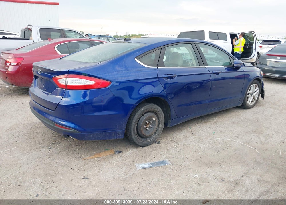2016 FORD FUSION SE VIN: 3FA6P0H70GR346024
