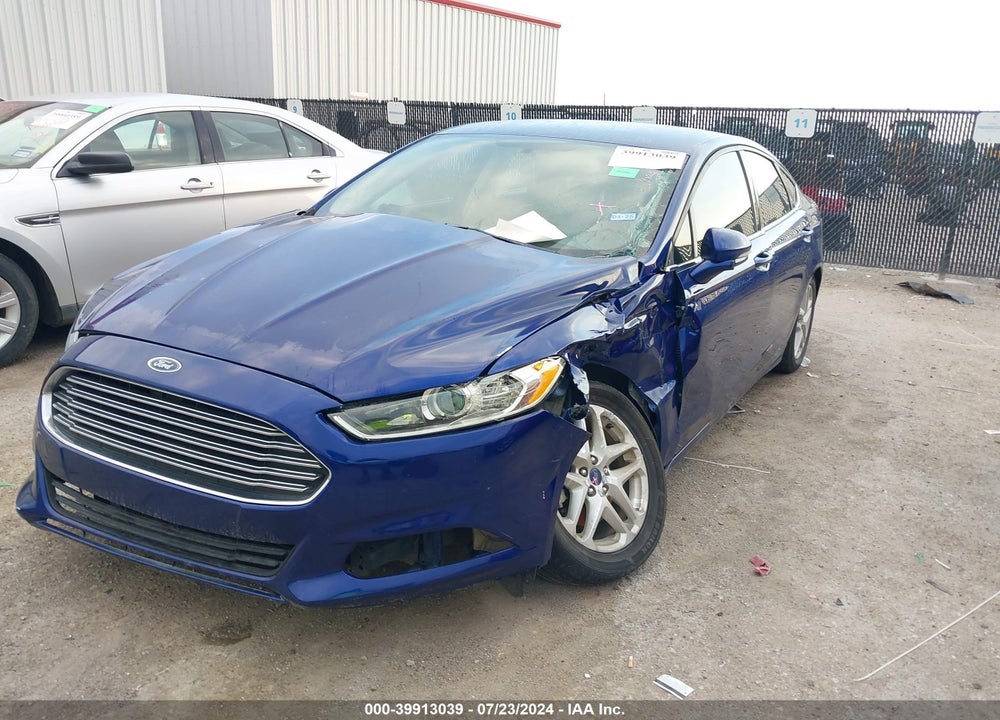 2016 FORD FUSION SE VIN: 3FA6P0H70GR346024