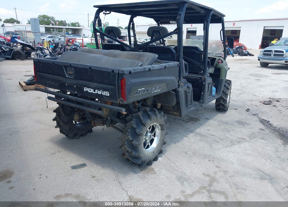 2013 POLARIS RANGER 800 CREW VIN: 4XAWH76A6D2712557