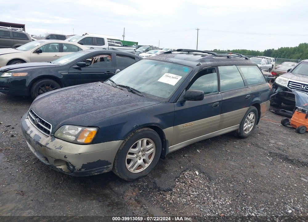2000 SUBARU OUTBACK VIN: 4S3BH6754Y6635379