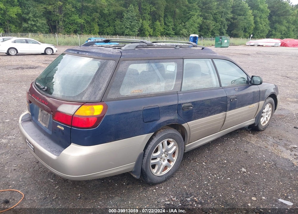 2000 SUBARU OUTBACK VIN: 4S3BH6754Y6635379