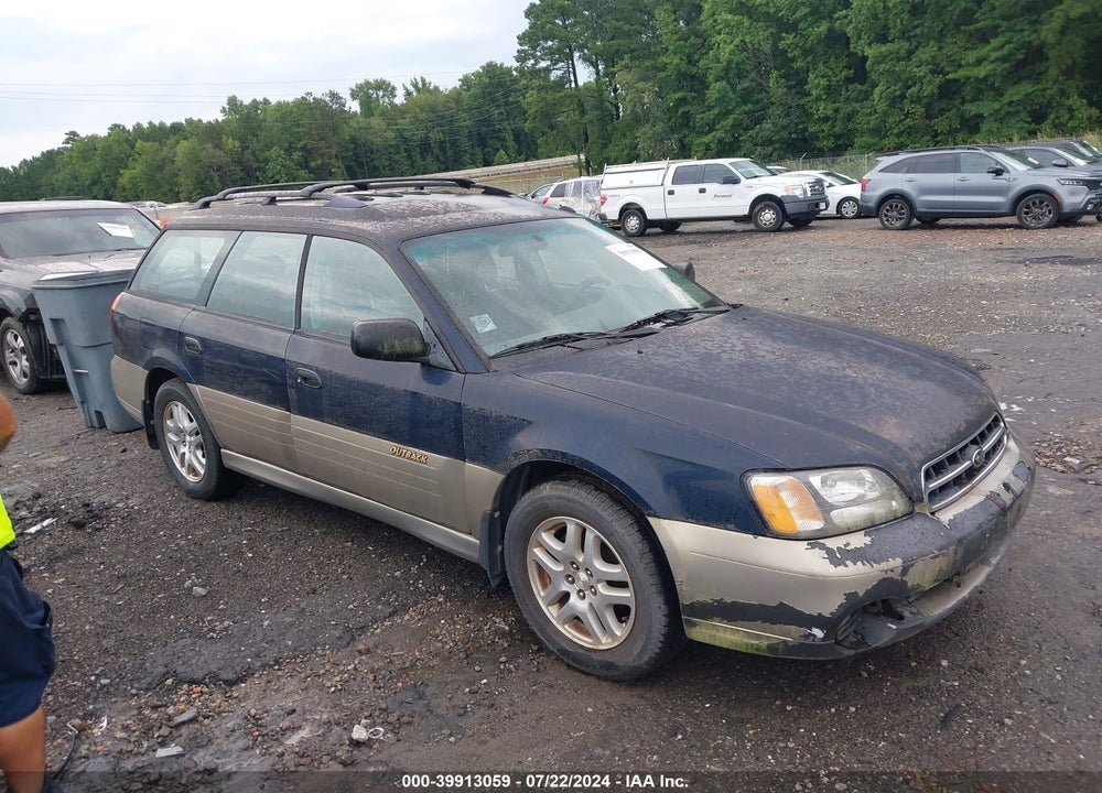 2000 SUBARU OUTBACK VIN: 4S3BH6754Y6635379