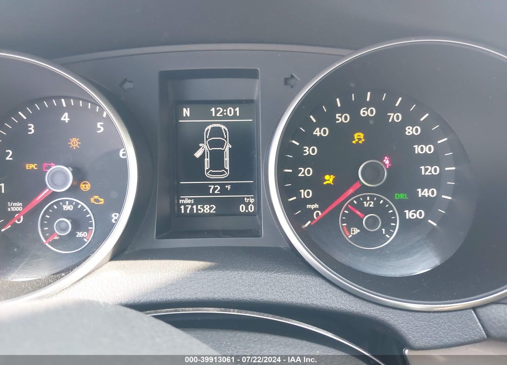 2010 VOLKSWAGEN GOLF 2-DOOR VIN: WVWAA7AJ7AW294495