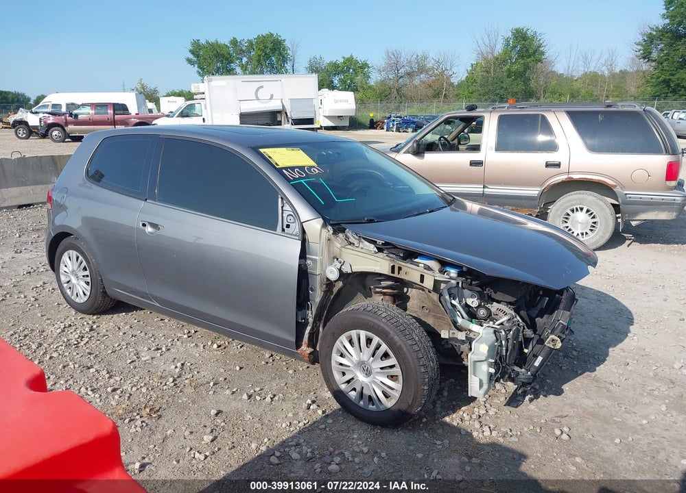 2010 VOLKSWAGEN GOLF 2-DOOR VIN: WVWAA7AJ7AW294495