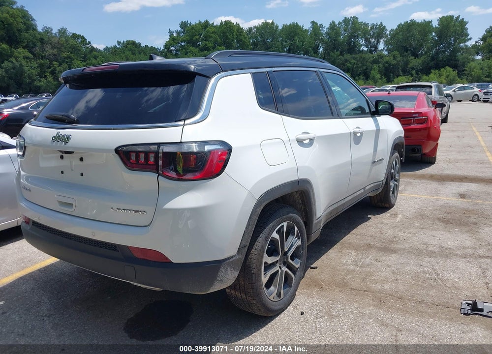 2023 JEEP COMPASS LIMITED 4X4 VIN: 3C4NJDCN0PT569185