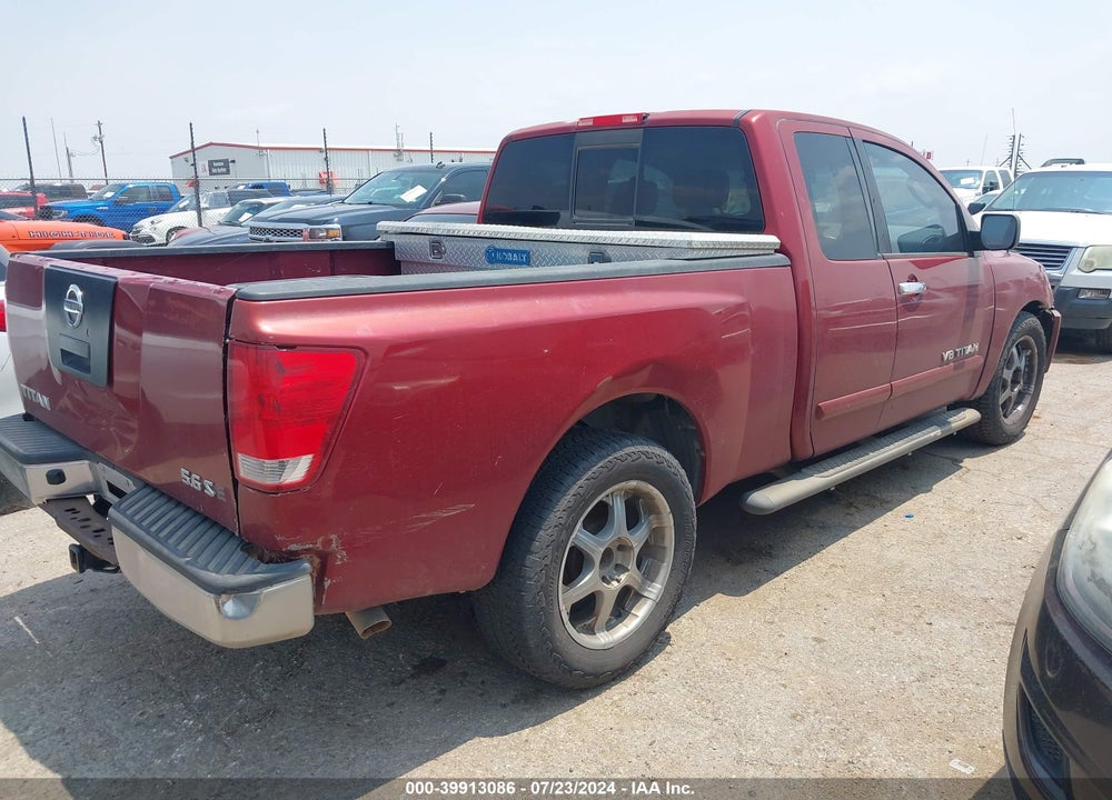 2007 NISSAN TITAN SE VIN: 1N6BA06A17N206413