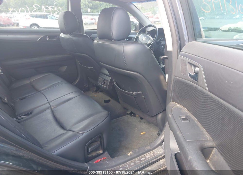 2008 TOYOTA AVALON TOURING VIN: 4T1BK36B78U267598