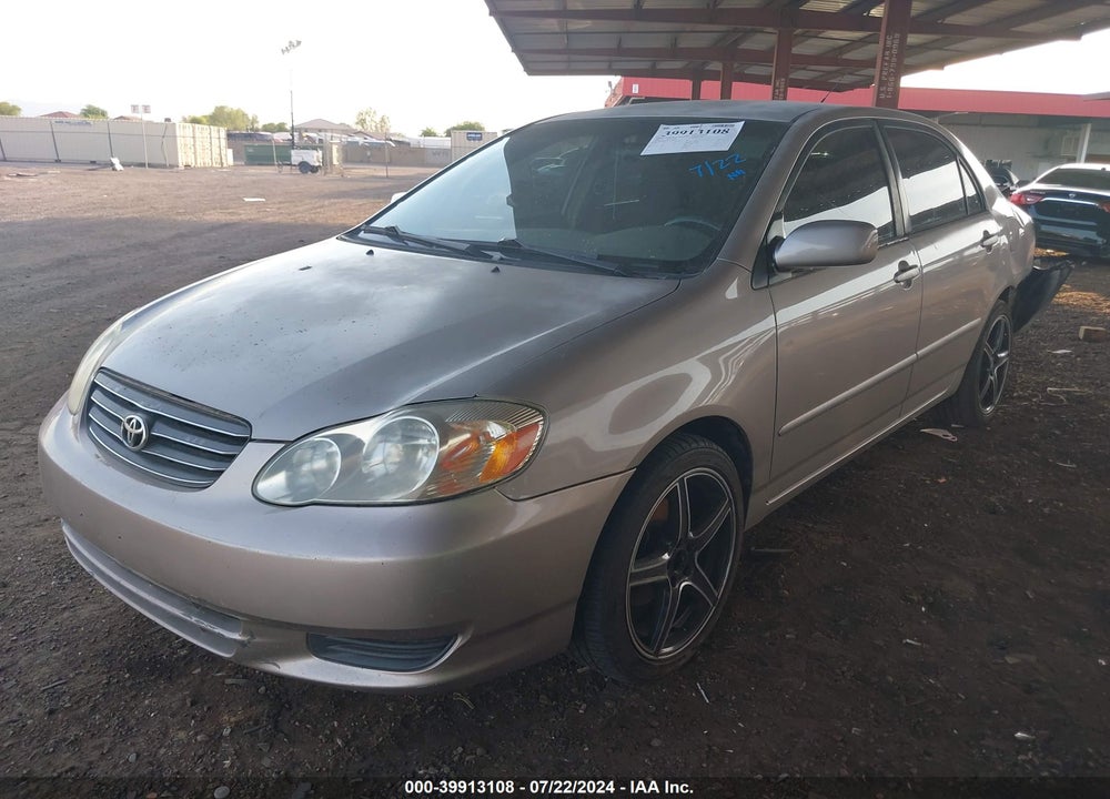 2003 TOYOTA COROLLA LE VIN: 1NXBR32E93Z110644