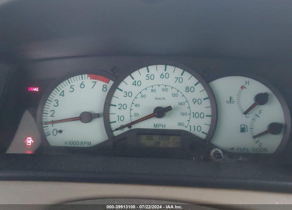 2003 TOYOTA COROLLA LE VIN: 1NXBR32E93Z110644