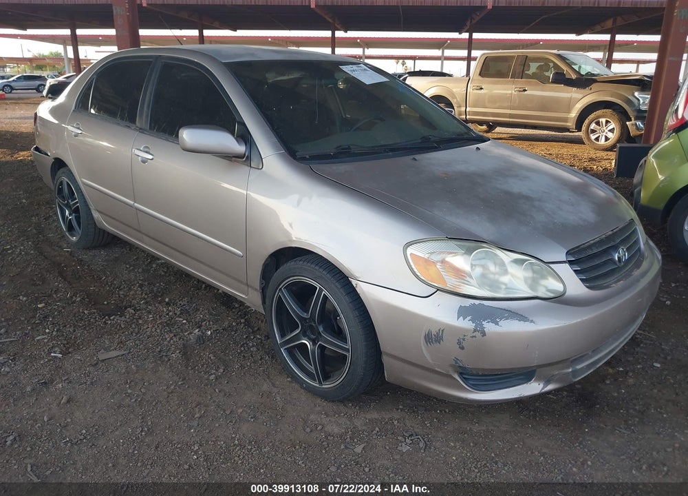 2003 TOYOTA COROLLA LE VIN: 1NXBR32E93Z110644