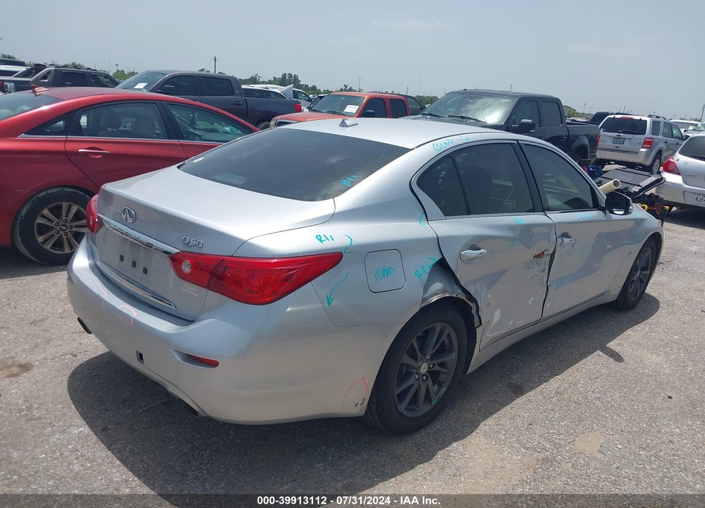 2015 INFINITI Q50 PREMIUM VIN: JN1BV7AP7FM332584