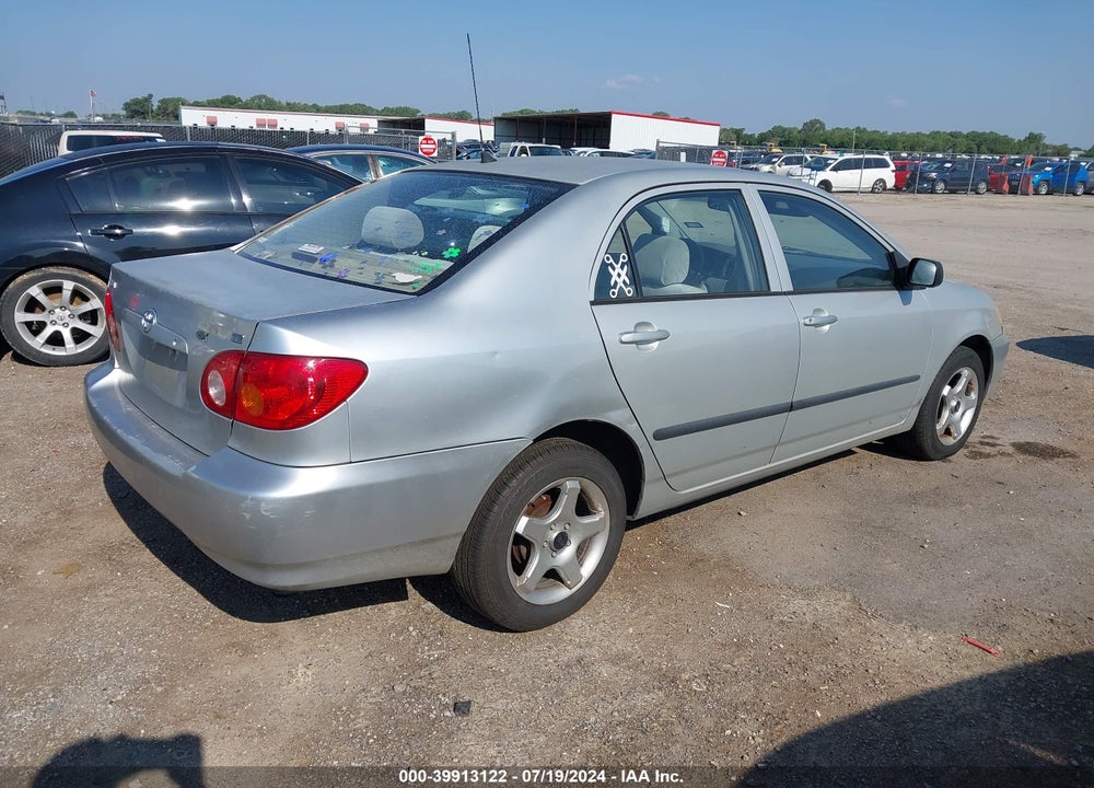 2004 TOYOTA COROLLA CE VIN: 1NXBR32E64Z325593