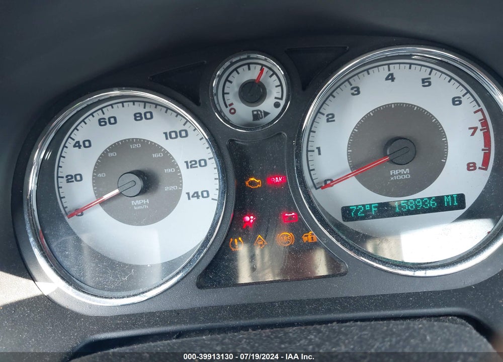 2008 CHEVROLET COBALT SPORT VIN: 1G1AM18BX87337484