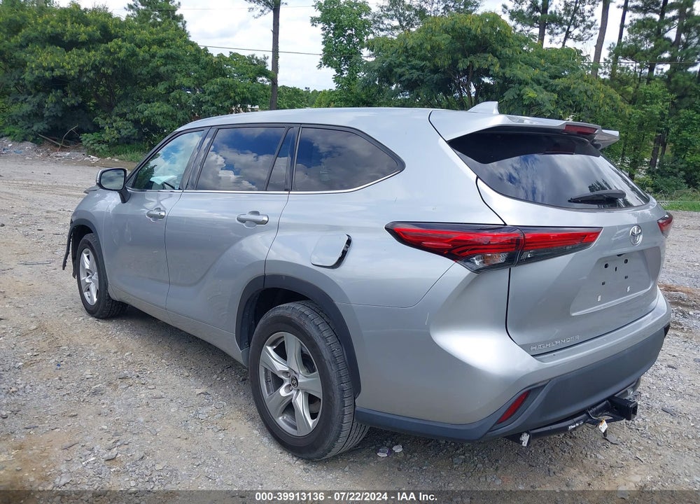 2020 TOYOTA HIGHLANDER L VIN: 5TDCZRAH0LS501158