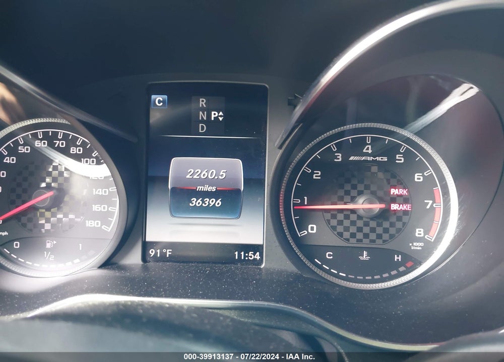 2019 MERCEDES-BENZ AMG GLC 43 4MATIC VIN: WDC0G6EB5KF498005