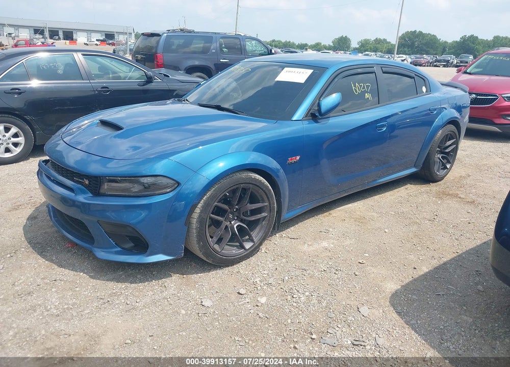 2020 DODGE CHARGER SCAT PACK WIDEBODY RWD VIN: 2C3CDXGJ1LH197483