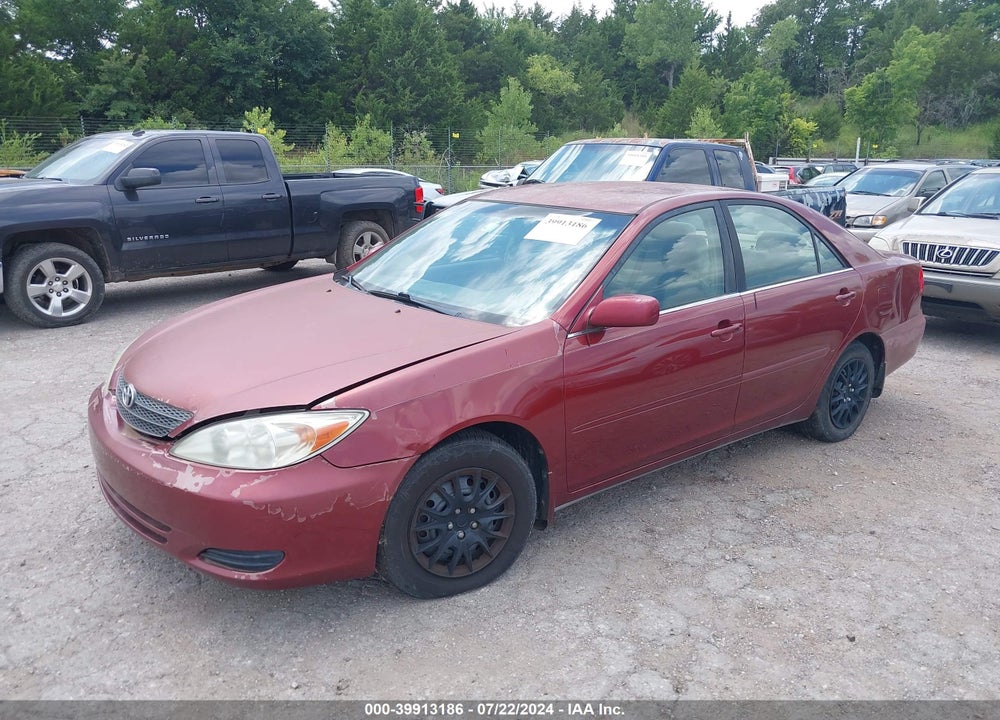2004 TOYOTA CAMRY LE VIN: 4T1BE32K04U376038