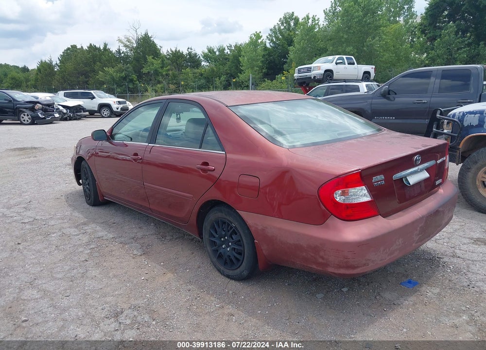2004 TOYOTA CAMRY LE VIN: 4T1BE32K04U376038
