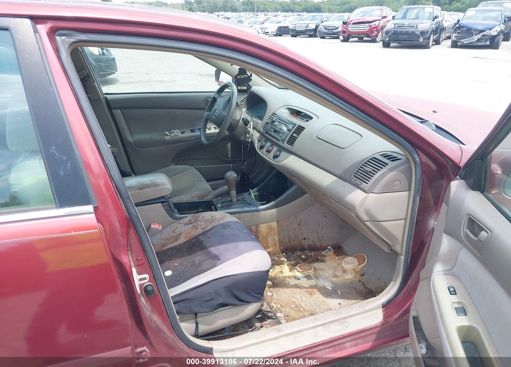 2004 TOYOTA CAMRY LE VIN: 4T1BE32K04U376038