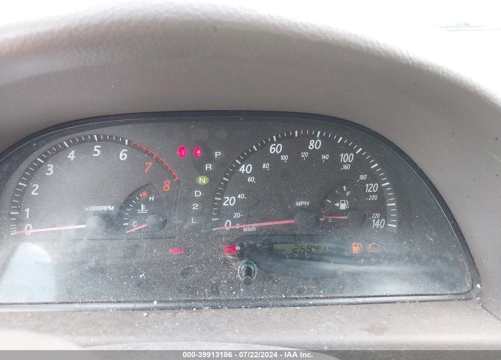 2004 TOYOTA CAMRY LE VIN: 4T1BE32K04U376038