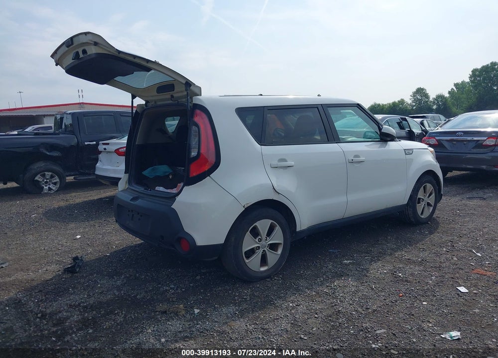 2016 KIA SOUL VIN: KNDJN2A26G7399547