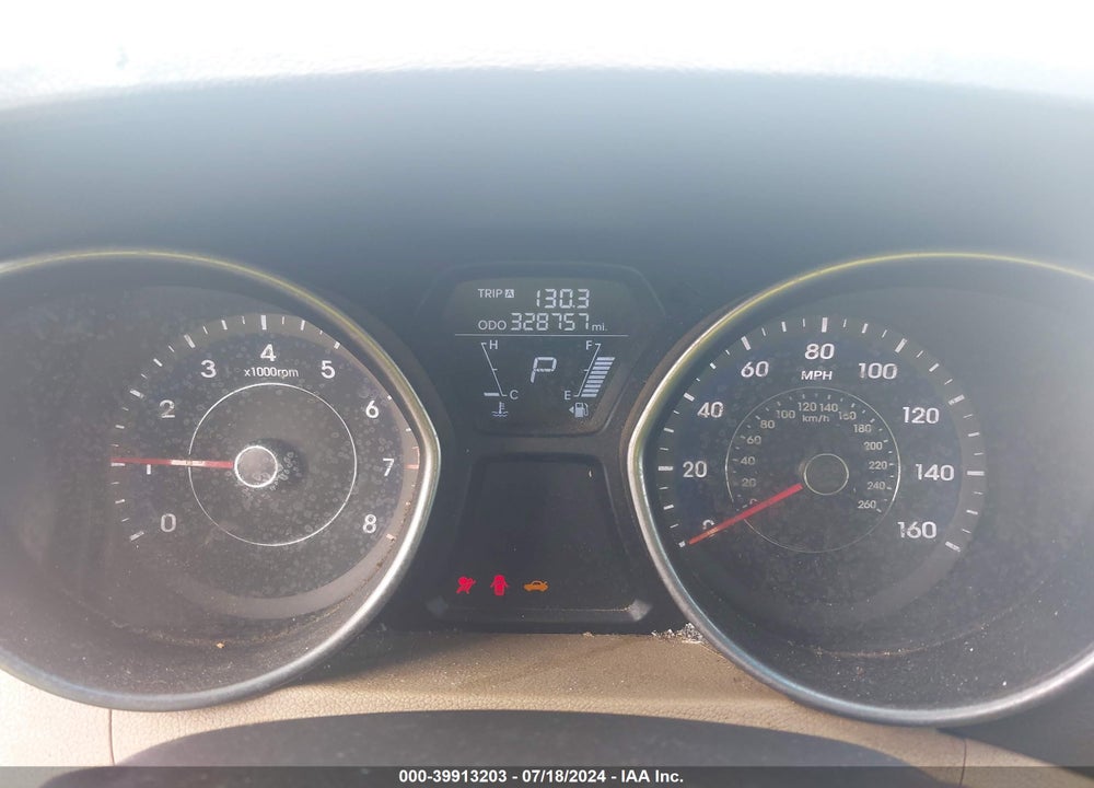 2012 HYUNDAI ELANTRA GLS VIN: 5NPDH4AE7CH067519