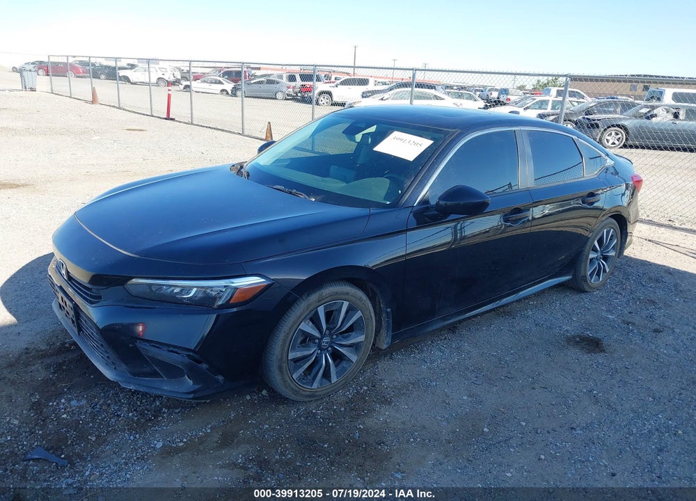 2022 HONDA CIVIC VIN: JHMFE1F78NX008740