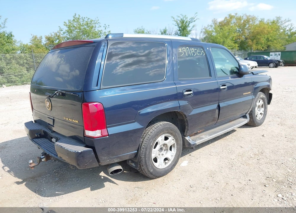 2004 CADILLAC ESCALADE STANDARD VIN: 1GYEK63N24R278761