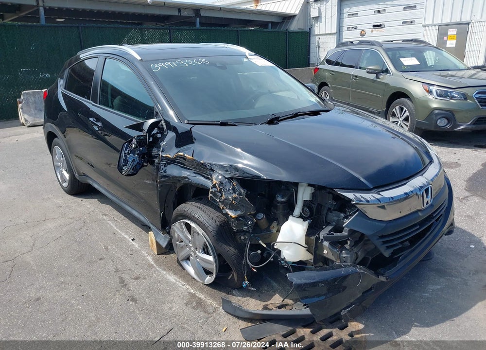 2019 HONDA HR-V EX-L VIN: 3CZRU6H71KM727769