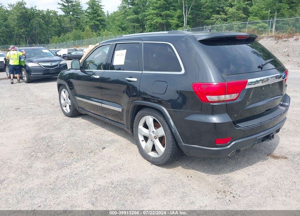 2011 JEEP GRAND CHEROKEE OVERLAND VIN: 1J4RR6GT4BC536090