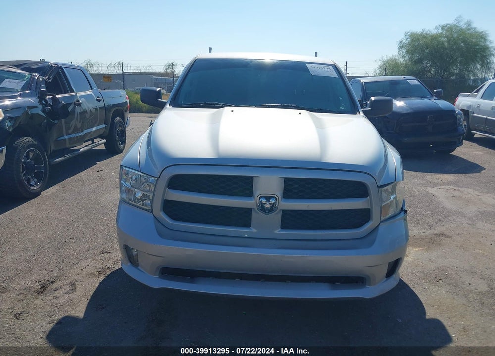2017 RAM 1500 EXPRESS QUAD CAB 4X2 6'4 BOX VIN: 1C6RR6FT4HS833714