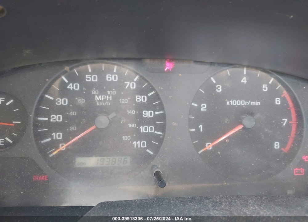 2001 NISSAN FRONTIER DESERT RUNNER XE-V6 VIN: 1N6ED26T21C330405