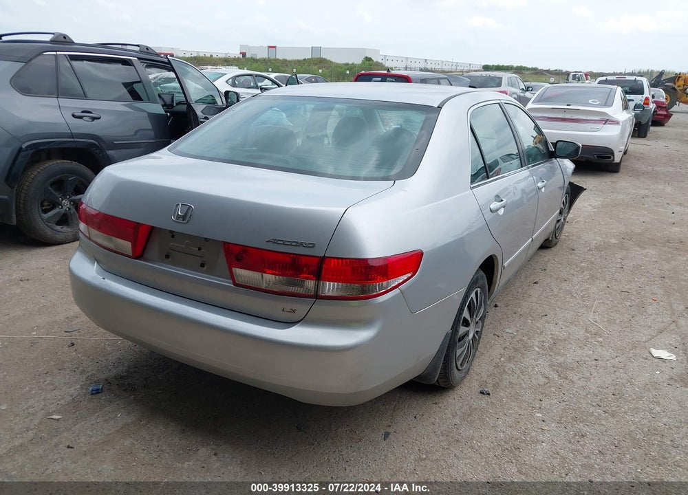 2004 HONDA ACCORD 2.4 LX VIN: 3HGCM56344G700414
