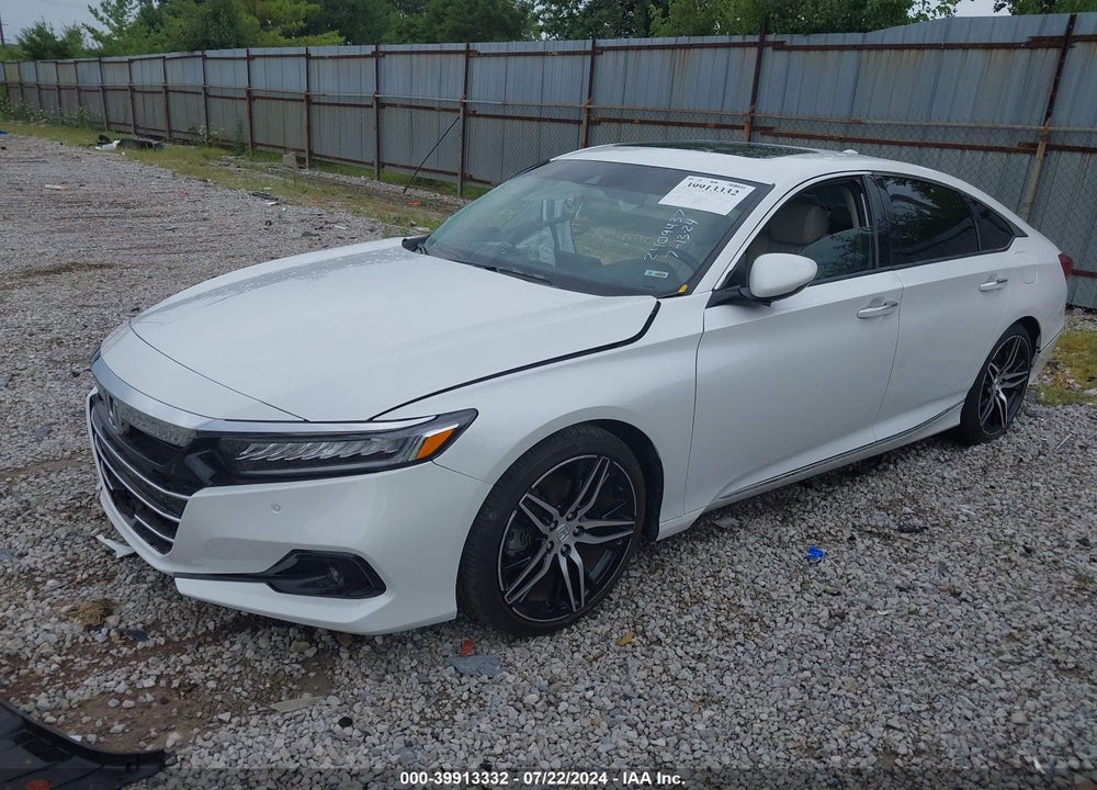2022 HONDA ACCORD TOURING VIN: 1HGCV2F95NA003608